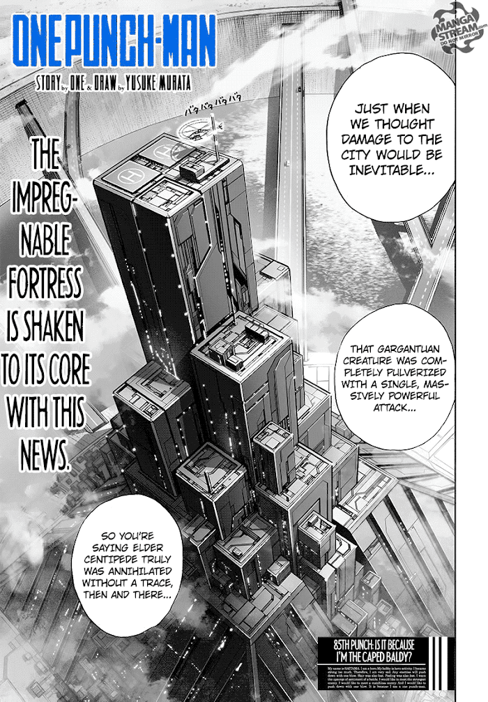 One Punch Man - Chapter 85 image 01